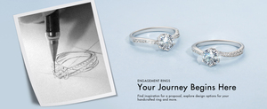 Women's Solitaire Engagement Moissanite Promise <b>Rings</b> GRA Diamond VVS1 Wedding Bands <b>925</b> Sterling <b>Silver</b> Moissanite Jewelry <b>Ring</b> - Product Image 5