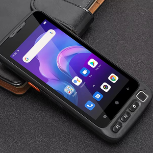 <span class=keywords><strong>Téléphone</strong></span> <span class=keywords><strong>portable</strong></span> robuste V5S 5 pouces avec lecteur d'empreintes digitales 4G LTE, Android 15, lecteur de codes-barres QR 2D, scanner PDA - Product Image 1