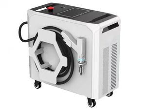 เครื่องเชื่อมเลเซอร์ไฟเบอร์แบบมือถือขนาดเล็กใหม่ 1500W ระบายความร้อนด้วยอากาศ สำหรับเชื่อมโลหะ สแตนเลส ประตู หน้าต่าง แบบจุดเชื่อม - Product Image 1