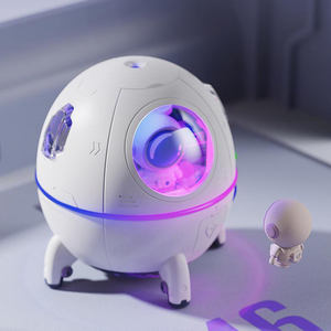 New Astronaut Air Humidifier 220ml Electric Ultrasonic Aroma Essential Oil <b>Diffuser</b> Colorful <b>LED</b> <b>Light</b> USB Mist Sprayer Gifts - Product Image 3