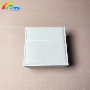 Factory Direct Sale Classic White PU <b>Watch</b> Box Leather <b>Watch</b> Box Custom Logo for Men Women Bracelet <b>Case</b> Luxury Gift Packaging - Product Image 6