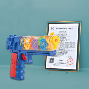 Pistola Vibrante Multimodale 2021 con Ingranaggi Realistici Trasparenti, Giocattolo Meccanico Interessante con Suoni e Luci CPC - Product Image 2