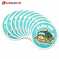 Individuelle Niedliche Kawaii Aufkleber Wasserfeste Vinyl-Stanzaufkleber Tier-Dessert-Charakter-Aufkleber für Wasserflaschen Notizbücher Laptops