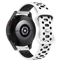 Correa de Silicona Deportiva Clásica de Repuesto para Reloj Inteligente Samsung Galaxy Watch 4 GTR Bip de 46 mm, Correa Ajustable