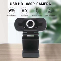Cámara Web USB para Computadora, Plug-and-Play, 1080p, 30FPS, Venta al Por Mayor Directa de Fábrica, para Cursos en Línea, Videoconferencias para Estudiantes, Transmisiones en Vivo