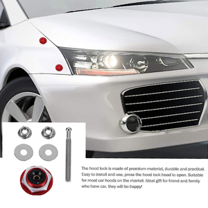 Kit de Verrous de Capot Mini Racing 30mm à Libération Rapide par Bouton-Poussoir, en Aluminium Usiné CNC de Précision, Vente Directe Usine - Product Image 6