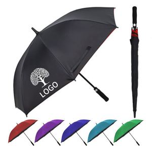 UV Protection Automatic Sun Windproof Golf <b>Large</b> Custom Golf <b>Umbrella</b> with Solar Light - Product Image 6