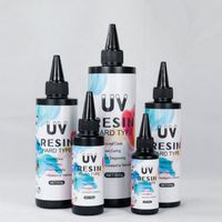 Résine UV transparente comme du cristal, résine UV à séchage rapide pour la fabrication de bijoux faits main, empêche la formation de couches de surface.