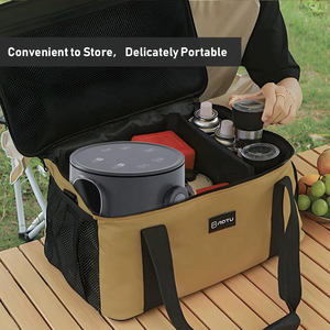 <span class=keywords><strong>Camping</strong></span> en plein air voyage RV voiture multi-usages multicuiseur Portable Barbecue gril bouillir vapeur cuisson rapide friteuse à air - Product Image 4