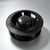 Ventilateur centrifuge arrière de 225 mm avec roue en PA6 et rotor en aluminium, souffleur industriel pour équipement FFU de salle blanche