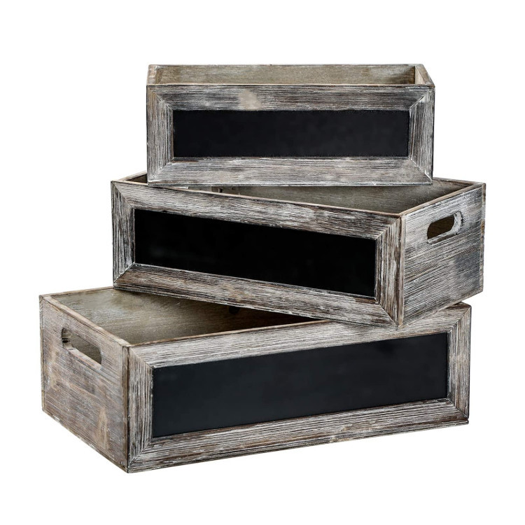 Большая емкость многофункциональный ящик для хранения для выращивания растений в горшках деревенский Матрешка деревянные ящики для посадки