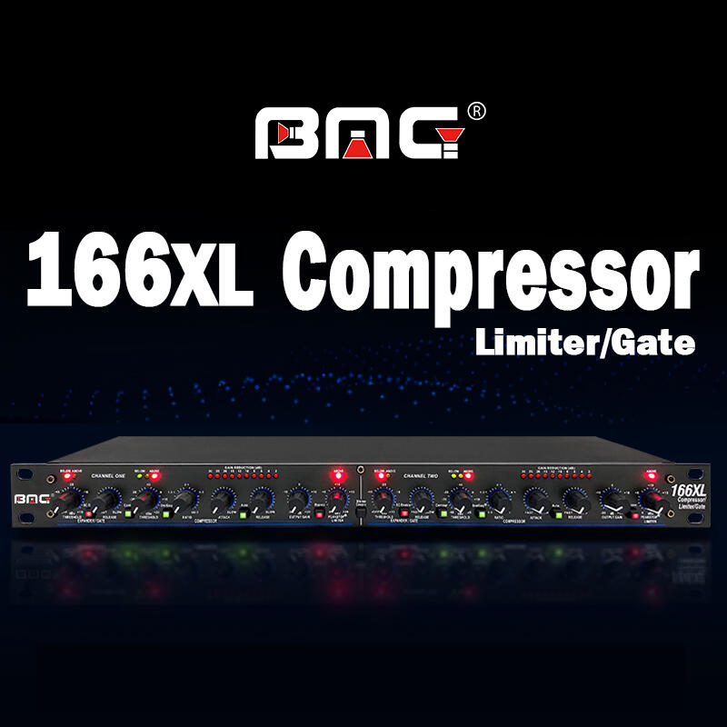 Top 5A 1:1 Quality DBX 166XL 2 Channel Compressor Limiter