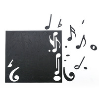 Hojas Magnéticas de Notas Musicales para Principiantes en Teoría Musical, PVC, para Piano, Marca CIK/OEM