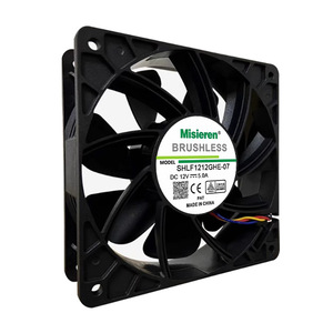 Bldc 12v 5A S7/S9 120mm 전후 PC 팬 폭력 고속 산업용 냉각 12038 팬 120x120 - Product Image 6