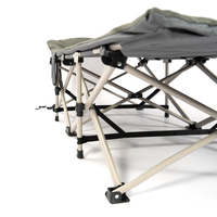 Fauteuil inclinable pliant en acier, lit d'appoint simple, canapé avec sac de transport, pliable et léger pour chambre et salon – Vente en gros