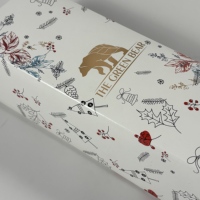 Boîte d'expédition express en carton ondulé à impression personnalisée dégradée pour cadeaux et colis aériens
