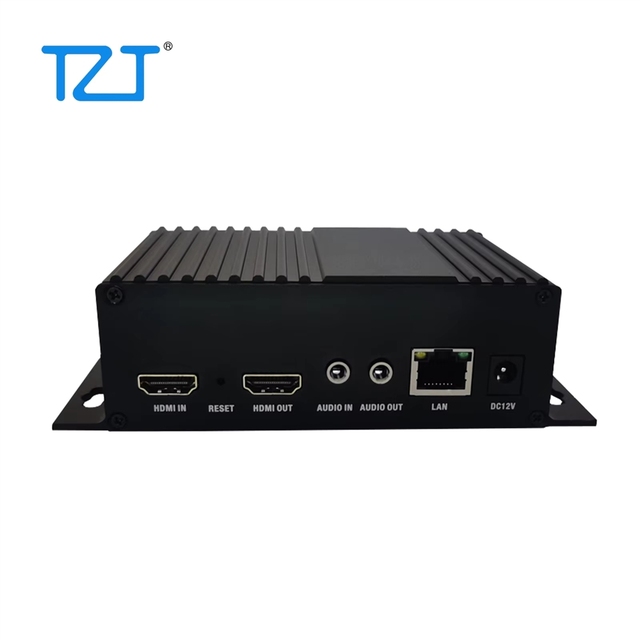 GGDX TZT H-DMI-compatible 4K 30FPS H.265 Low Latency Video Decoder and Encoder Support Bidirectional Voice Intercom