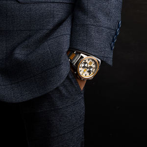 Consegna veloce marchio personalizzato <span class=keywords><strong>di</strong></span> lusso Low Moq Dropshipping all'ingrosso regalo <span class=keywords><strong>di</strong></span> natale legno orologio per gli uomini - Product Image 3