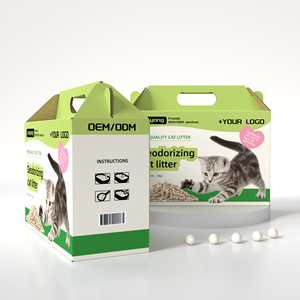 Logotipo personalizado Caja de embalaje de juguetes para mascotas ecológica Gato trepador <span class=keywords><strong>Molar</strong></span> Rod Diseño libre de cajas corrugadas de alta gama para mascotas - Product Image 4