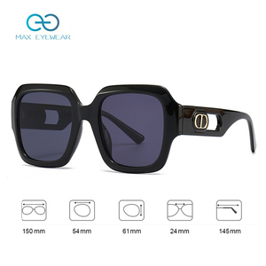 Lunettes de soleil carrées tendance pour hommes 2023, lunettes de soleil surdimensionnées pour hommes - Product Image 3