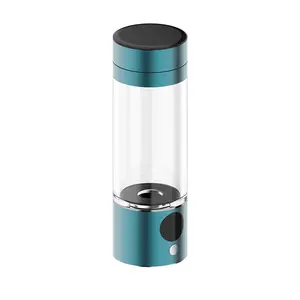 Portable Hydrogen Water Generator With SPE And Pem Technology Rechargeable Portable Glass Hydrogen Water Generator Bottle