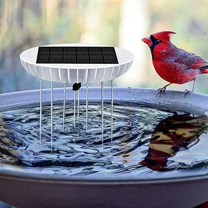 Mini agitador de agua para baño de pájaros con energía solar para decoración de jardín y patio, mantiene el agua fresca y el meneo de agua solar en movimiento - Product Image 4