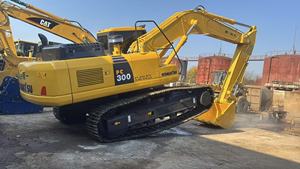 Mini excavadora sobre orugas Komatsu PC300 usada de alta calidad, de 30 toneladas peso operativo, núcleo de engranaje de bajo precio - Product Image 3