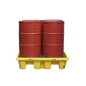 Approuvé EPA Durable HDPE Euro Palette Tambour Confinement de l'huile Palette industrielle PP <span class=keywords><strong>Transport</strong></span> à 4 voies pour le stockage logistique - Product Image 3