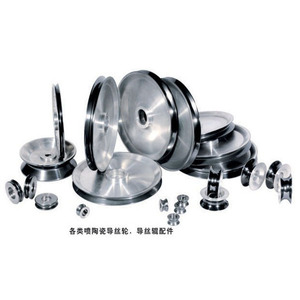 Puleggia per Macchina Trafilatrice Media/Grande con Rivestimento Ceramico (Rivestimento in Carburo di Tungsteno/Cr2O3) per Filo di Rame - Product Image 6
