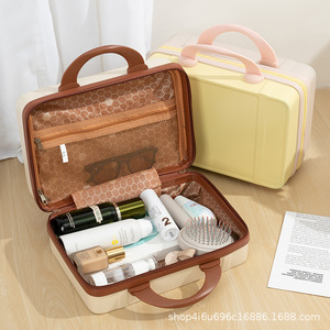 Mode Tendance Designer Portable Emballage Grand Voyage Voyage <span class=keywords><strong>Vide</strong></span> <span class=keywords><strong>De</strong></span> Stockage Mini Classique Bagages Cosmétique <span class=keywords><strong>Maquillage</strong></span> <span class=keywords><strong>Valise</strong></span> - Product Image 4