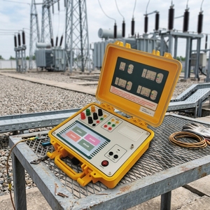 Testeur de capacité de transformateur ZKB506B, instrument numérique portable haute performance pour utilisation sur site en postes de distribution d'énergie - Product Image 3
