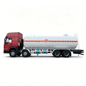 รถบรรทุกขนส่งก๊าซ LPG HOWO 371 แรงม้า ความจุ 30 ลูกบาศก์เมตร ถังบรรจุก๊าซได้รับการรับรองมาตรฐาน ASME สำหรับการขนส่งโพรเพนเหลว - Product Image 1