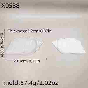 Moules de moulage en résine faits à la main pour bricolage ornements décoratifs Ins Style Silicone coquillage décor de maison moule X0538 - Product Image 2