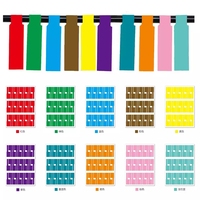Étiquette autocollante imperméable à l'eau, impression colorée, câble, fil électrique, autocollant, vente en gros