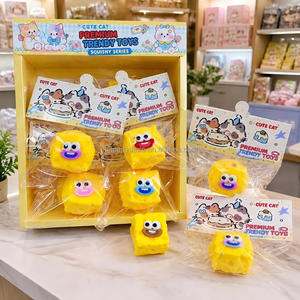 ของเล่นบีบลดความเครียดรูปหน้ายิ้มทำจากแป้ง TPR ขนาด 5.5 ซม. สำหรับเด็กอายุ 5 ปีขึ้นไป - Product Image 2