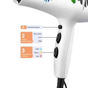 Secador de Pelo FirePhoenix 5600S para Entrenamiento de Peluquería, Motor AC de 2300W, Secador de Pelo Duradero de Grado Estudiantil, Venta al Por Mayor - Product Image 2