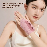 Bracelet de maquillage en silicone avec emplacements pour pinceaux - Palette portable pour mélanger le fond de teint et tapis de nettoyage rapide des pinceaux