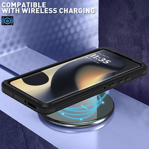 Étui de téléphone robuste 3 en 1, résistant aux chocs à 360 degrés, pour MOTO Edge 5G 2024 2025 UW 2022 E40 E30 E20 G13 G23 E13 - Product Image 4