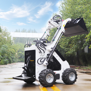 Mini-chargeuse compacte sur chenilles de haute qualité avec moteur et pompe, forte force de charge, pour usage en jardin, prix abordable, livraison mondiale - Product Image 1