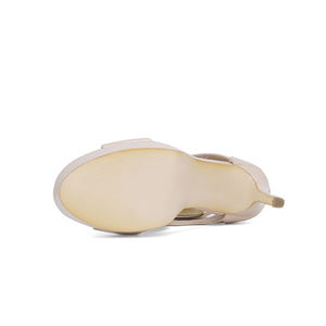 Sandales à talons Super hauts et épais pour femmes, chaussures <span class=keywords><strong>de</strong></span> luxe formelles, à la mode, nouvelle collection, <span class=keywords><strong>2022</strong></span> - Product Image 5