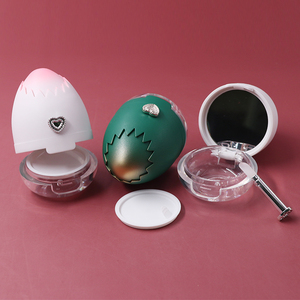 Thiết Kế Mới Tùy Chỉnh 20 Gam Trứng Hình Dạng Kem Bao Bì Với Gương Rỗng Nhựa Lip Gloss Mặt Kem <span class=keywords><strong>Container</strong></span> Jar - Product Image 3