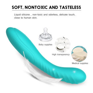 AIERSHA Leistungs starker G-Punkt-Vibrator Sexspielzeug für Erwachsene Voll silikon Weich vibrierender Dildo massage gerät Klitoris stimulator - Product Image 2