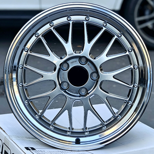 Jantes en alliage d'aluminium 5*114.3 5*120 sur mesure à déport profond, formées par flux, pour voitures particulières M2 M3 M4 A3 A4 S Supra S2000 - Product Image 3