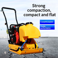 Compacteur à plaque vibrante robuste KUNTAI TC-90, moteur essence 5,5-7,5 CV, haute efficacité, vente en gros directe usine