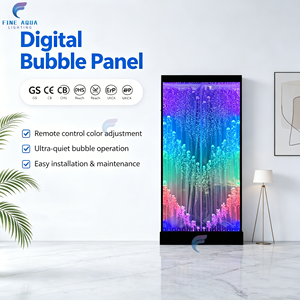 Parete Divisoria Mobile con Bolle Danzanti a LED Programmabile Digitalmente in Acrilico, Personalizzabile, <span class=keywords><strong>per</strong></span> Ingrosso - Product Image 2