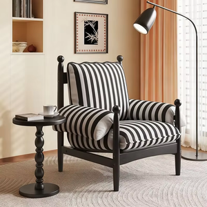 Table basse vintage <span class=keywords><strong>française</strong></span> en bois massif, table d'appoint pour salon, table ronde, table de chevet avec rangement - Product Image 5