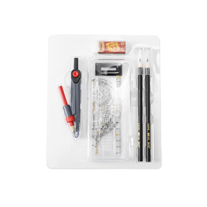 Estuche transparente para lápices con ranura para tarjeta de identificación para uso escolar y de oficina 985211 - Product Image 2