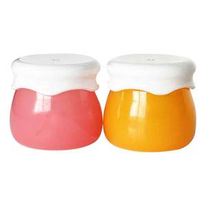 Pot de <span class=keywords><strong>Miel</strong></span> Mignon en Forme de Pot de 10g Mini Pot Transparent Bouteille de Voyage Conteneur de Baume à Lèvres Cosmétique Pâte Pot de Gommage des Lèvres - Product Image 4