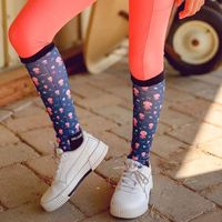 Chaussettes équestres unisexes pour enfants filles, accessoires équestres de qualité supérieure, en vrac, faites votre propre Design