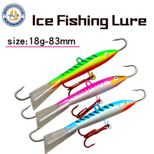 Señuelo de Pesca en Hielo, Cebo de Superficie, 83mm 18g, Metalizado, Duro, Artificial, para Pesca en Agua Dulce - Product Image 2